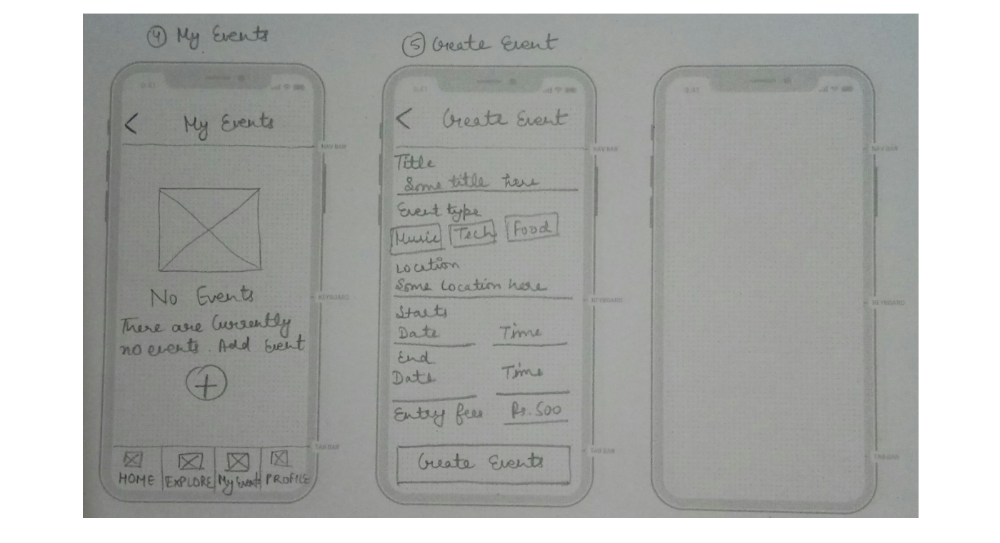 Low fi wireframes